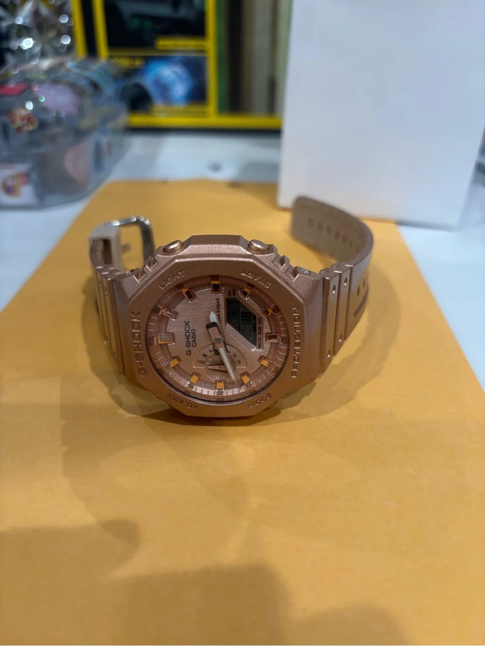 G-Shock Rose Gold Analog-Digital Sport Watch